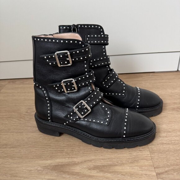 Stuart Weitzman Jesse Lift studded Boots Women - Picture 1 of 8